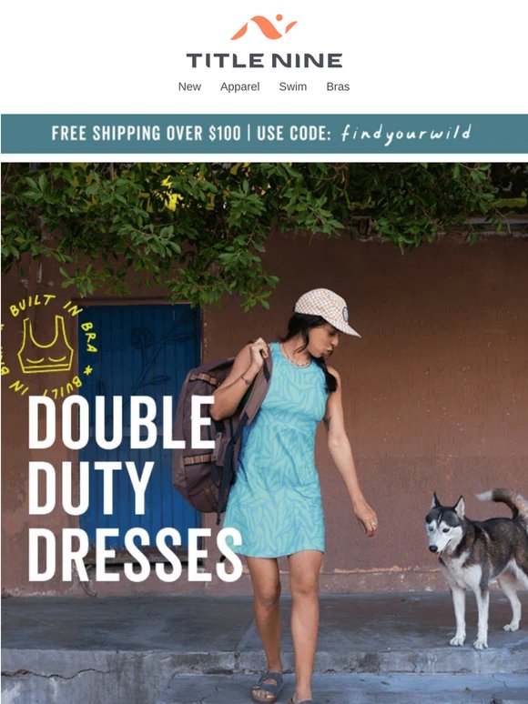 The bra-free dress zone starts here