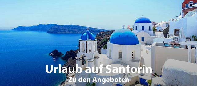 Urlaub auf Santorin