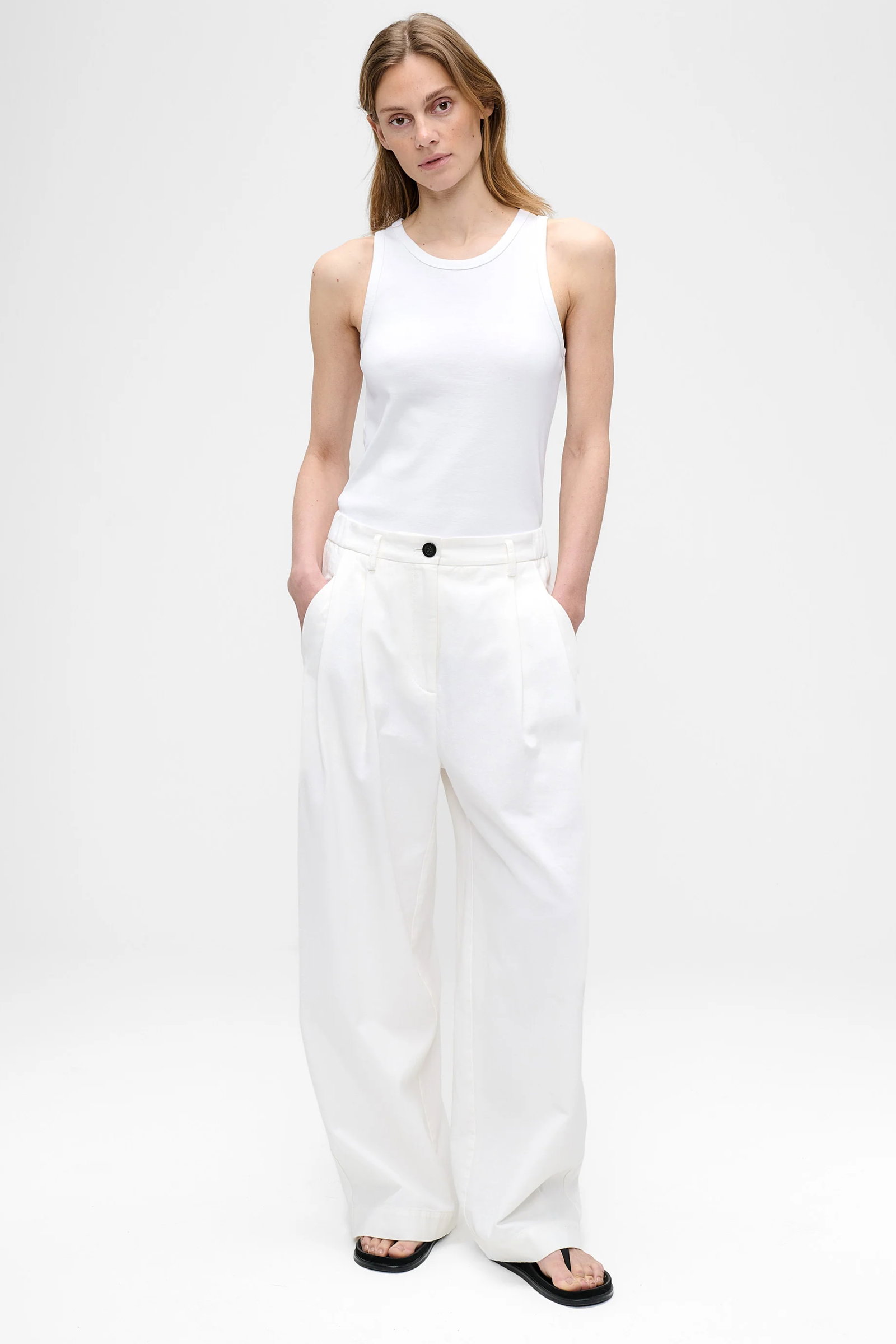 COTTON TWILL JILL PANTS
