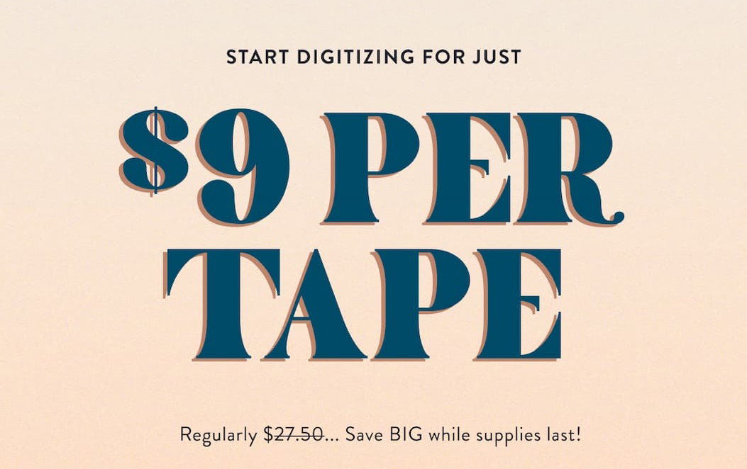 $9 PER TAPE