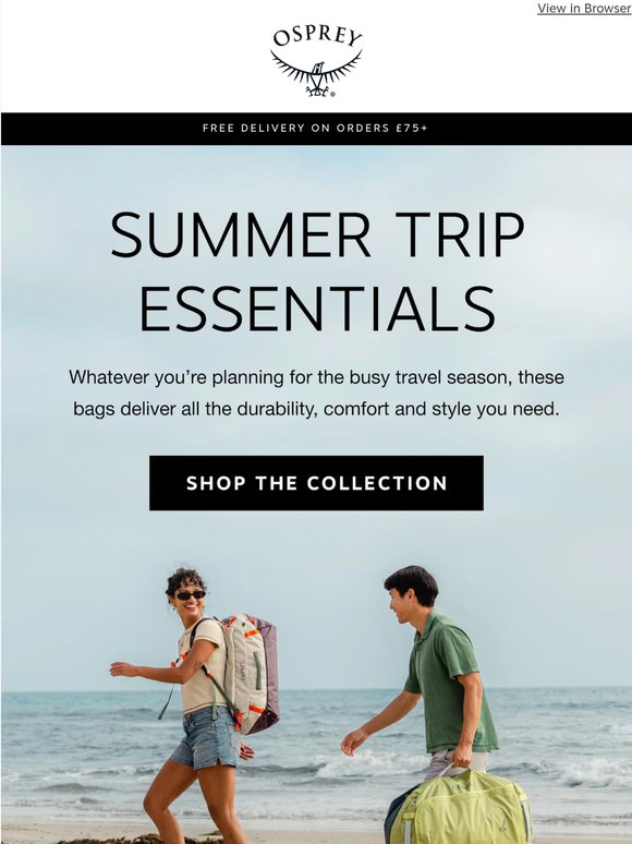 What’s your next summer trip?
