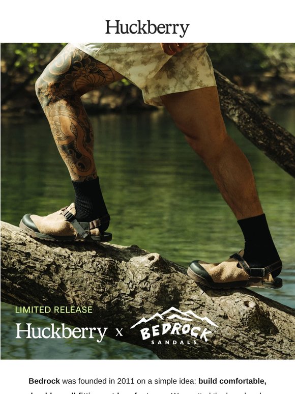 Huckberry x Bedrock