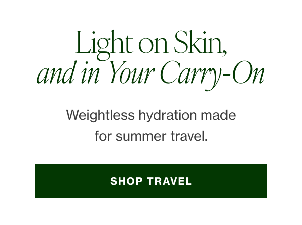 Weightless hydration made for summer travel. 