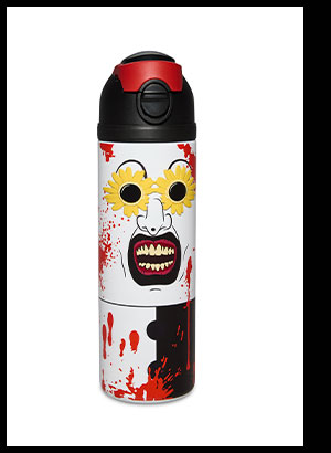 Art the Clown Flip Top Water Bottle 24 oz. - Terrifier