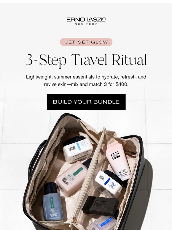 Your 3-Step Summer Ritual Starts Here ✈️