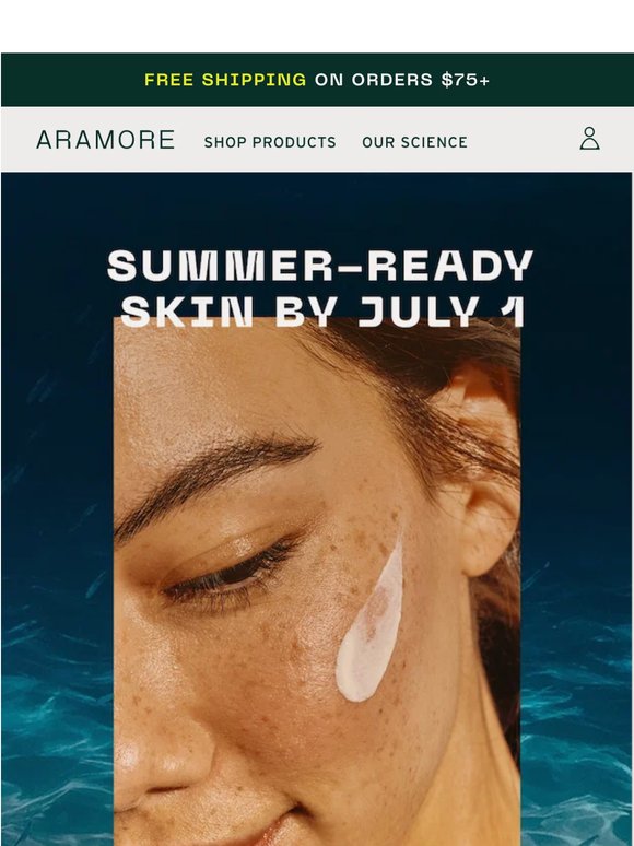 The countdown to summer skin is on.