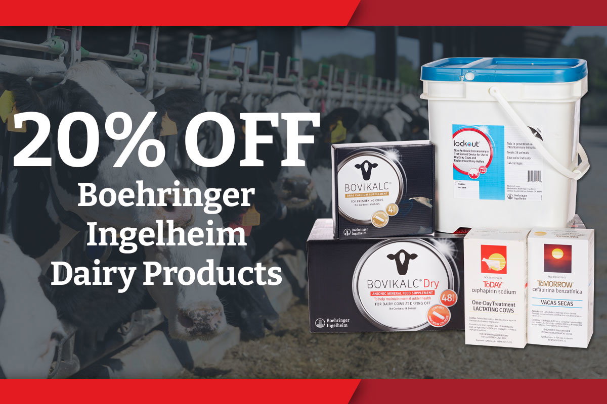 20% Off Boehringer Ingelheim Dairy Products