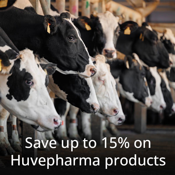 Save up to 15% on Huvepharma products