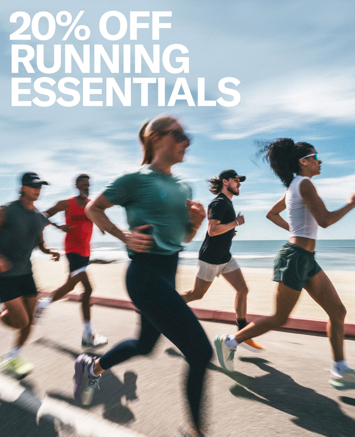 20% Off Running Essentials