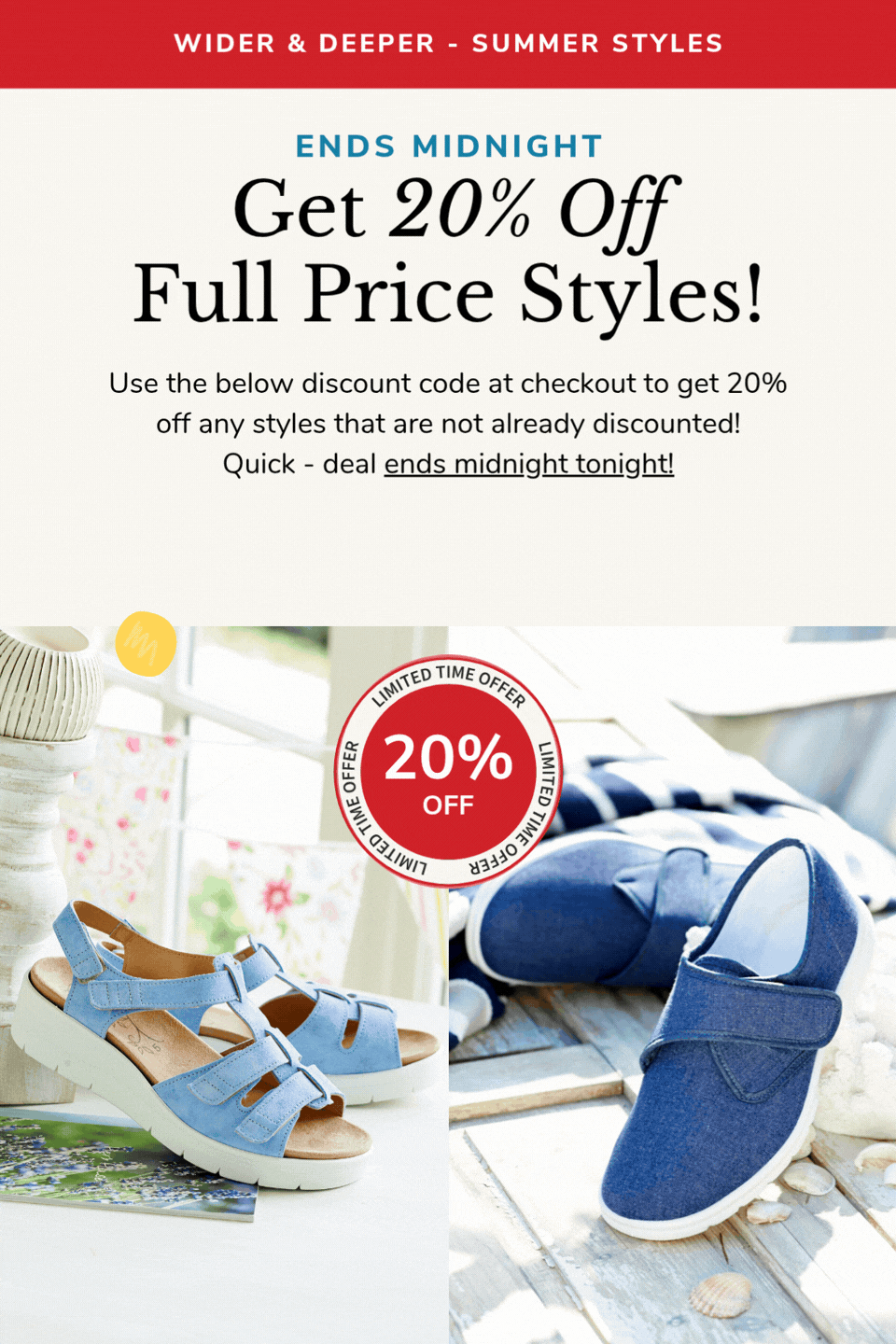 Get 20% off with code SUNNY20