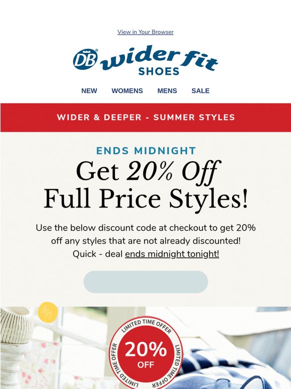 LAST CHANCE | Get 20% off Summer Styles! ⏰