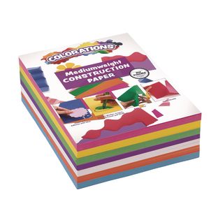 Image of Colorations® 9" x 12" Bright Construction Paper Smart Pack - 600 Sheets