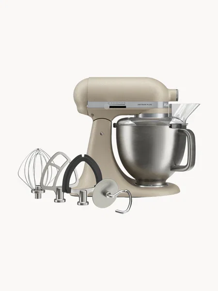 Küchenmaschine Artisan Plus mit kippbarem Motorkopf, 4.7 L, 7er-Set