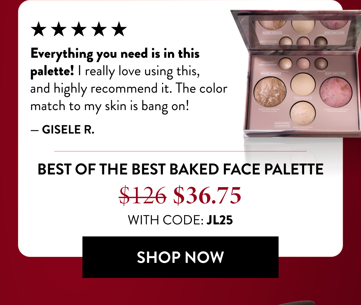 BEST OF THE BEST BAKED FACE PALETTE | SHOP NOW