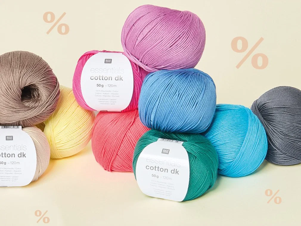 Essentials Cotton dk Bestsellergarn im Sale