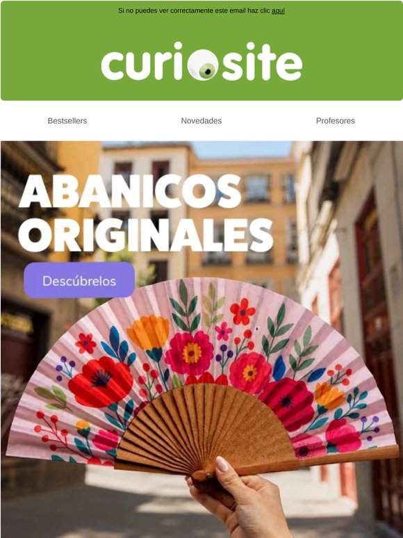 Abanicos originales para sobrevivir al calorazo 🥵🌞