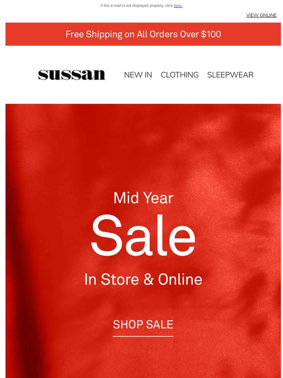 Mid Year Sale Starts Now