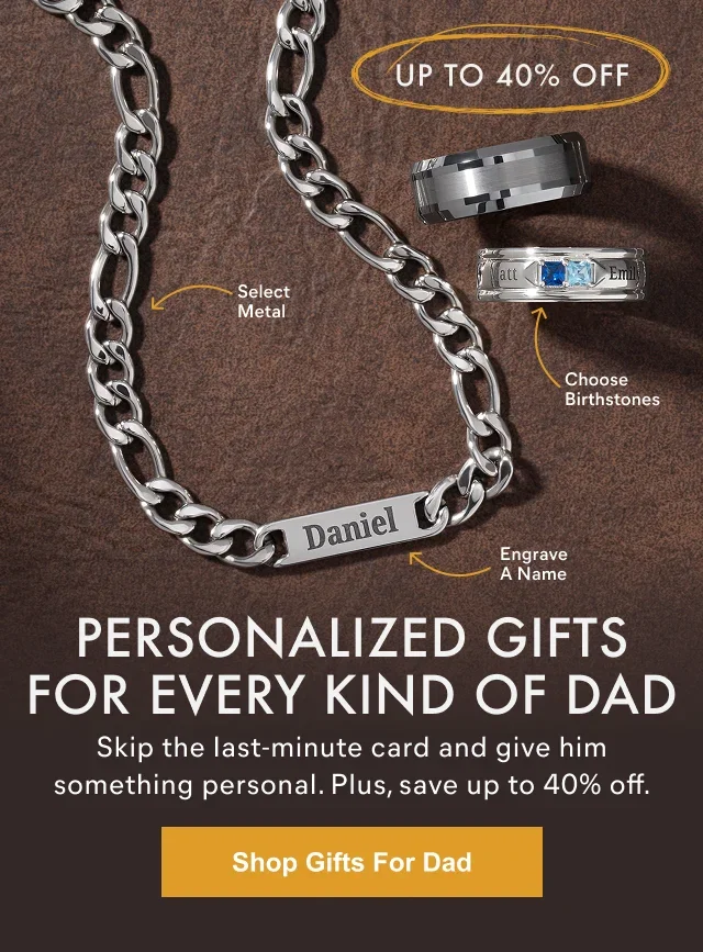 Personalized Gifts For Every Kind of Dad