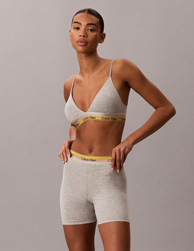 LIGHTLY LINED TRIANGLE BRA - PRIDE