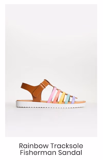 Rainbow Tracksole Fisherman Sandal