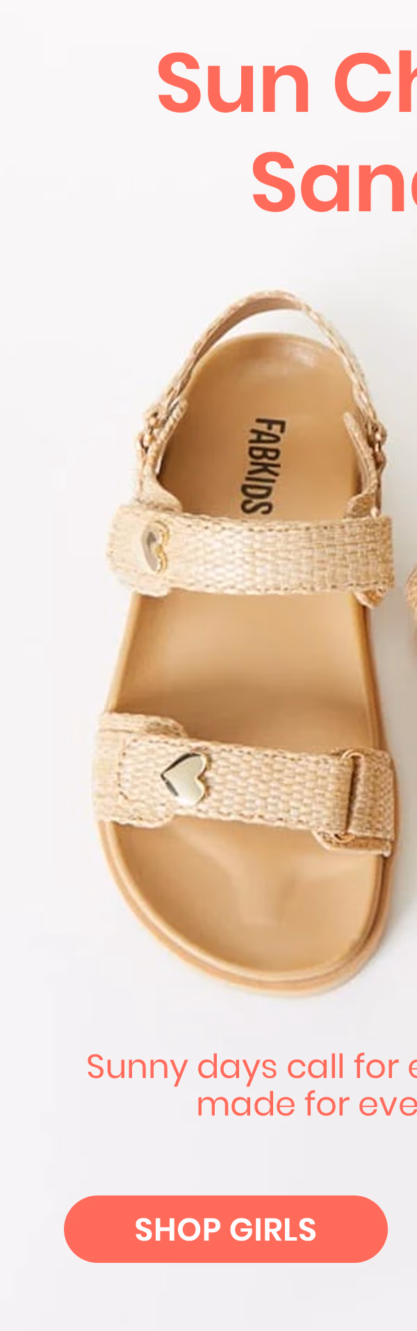 Shop Girls' Sandals