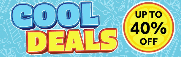Cool Deals. save up to 40%. Shop all deals
