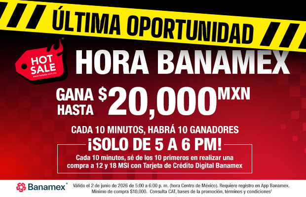 ¡Últimas horas de Hot Sale! Promos bancos