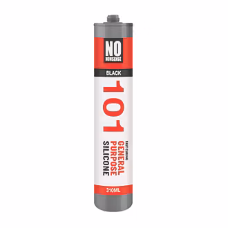 No Nonsense 101 General Purpose Silicone Sealant Black 310ml