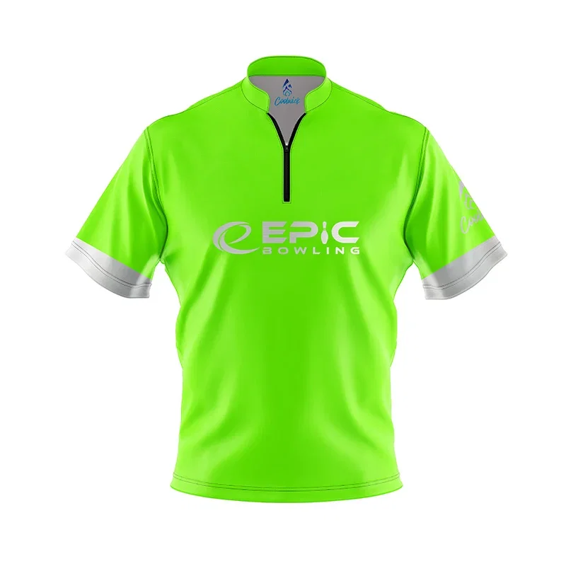 Image of Epic Boost T-1 Neon Fast Track CoolWick Bowling Jersey