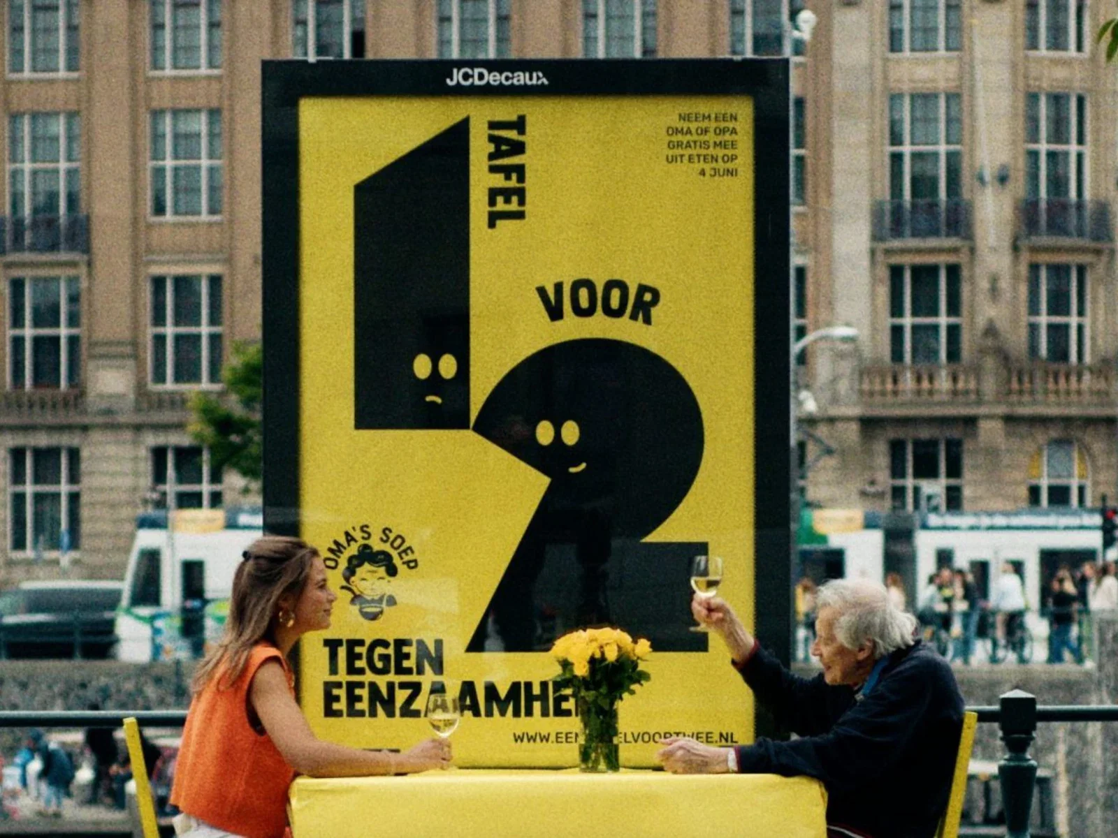 Neem je opa of oma donderdag 4 juni gratis mee uit eten