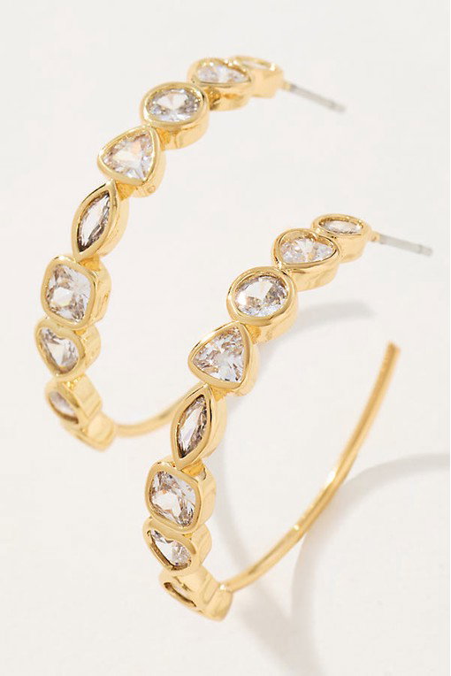 Mixed Crystal Hoops