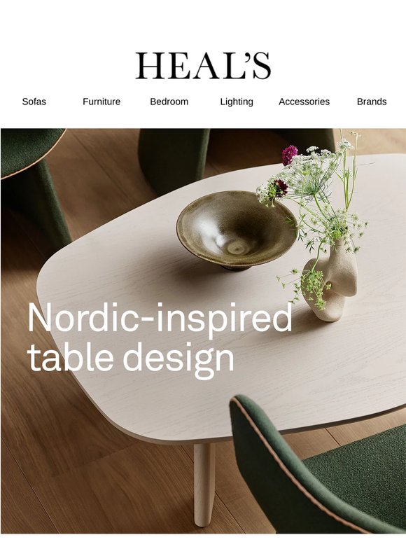 Scandinavian tables for modern living