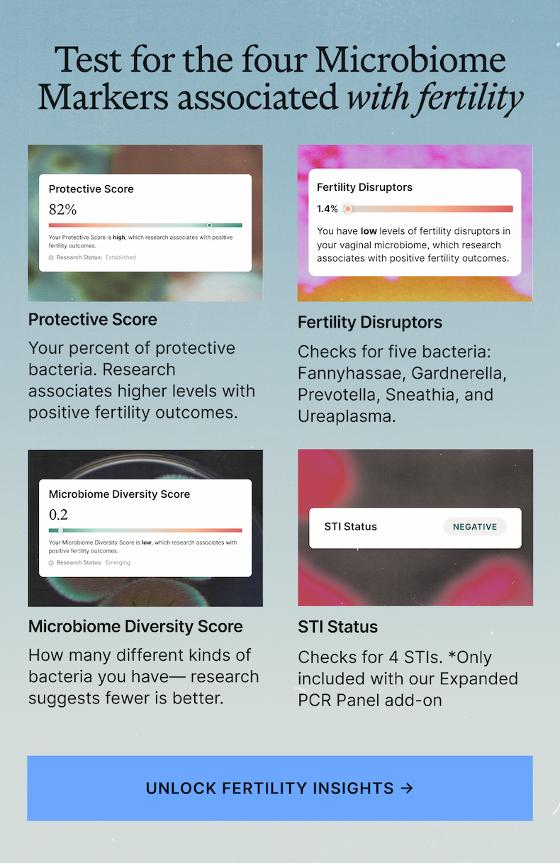 Test for four Microbiome Markers
