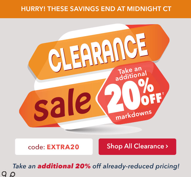 Shop All Clearance