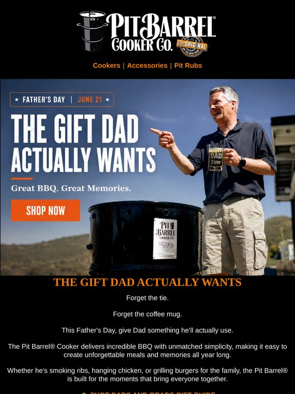 🔥 Give Dad More Than Another Tie