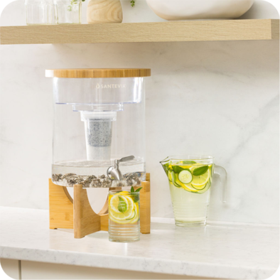 glass water system