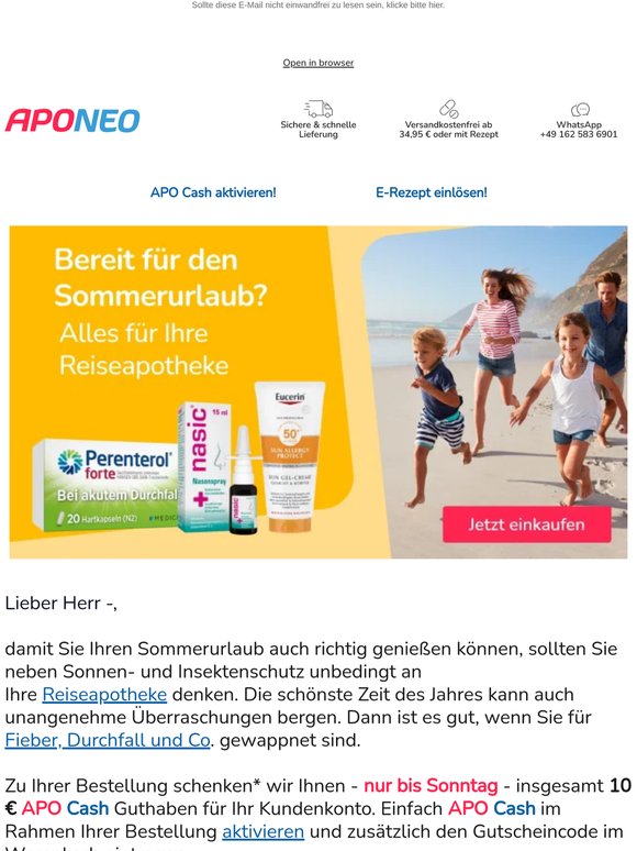 🫵 10 € APO Cash* Guthaben + gratis* Gemüse-Sparschäler - exklusiv für Sie! 🫵