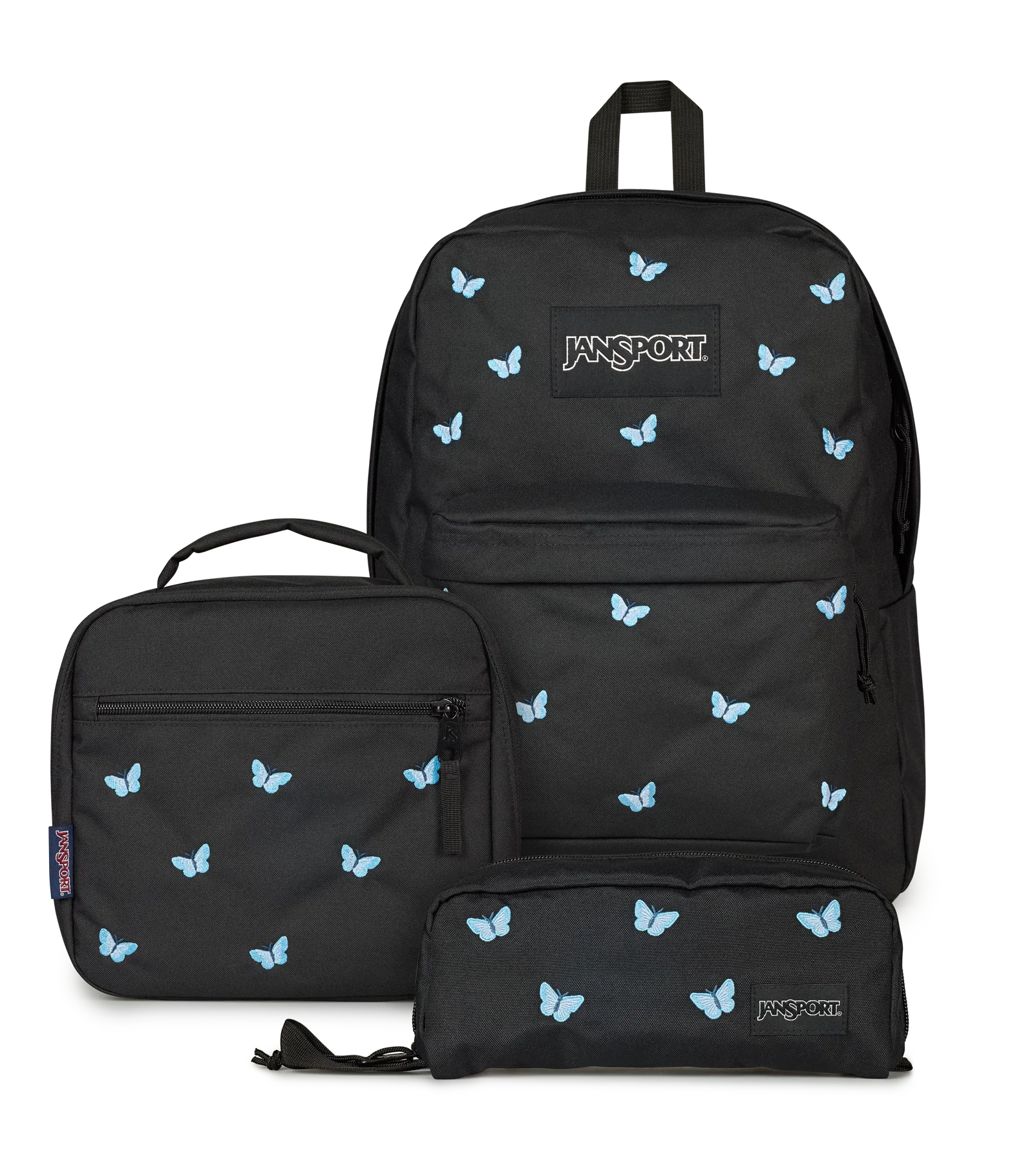 SuperBreak® Plus Midnight Butterflies Set-Tiny Butterflies Black