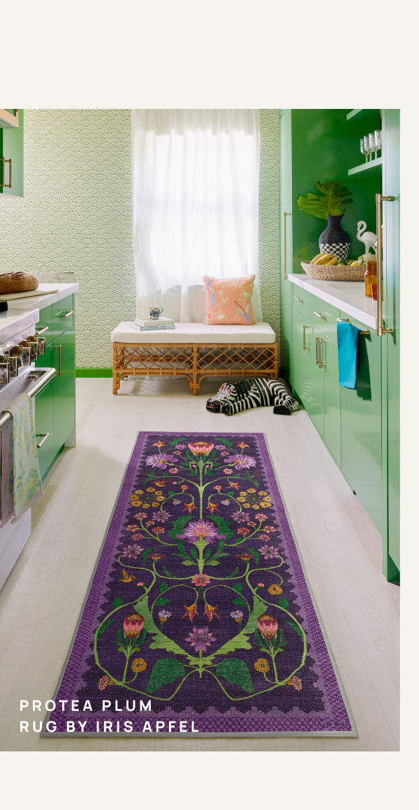 Protea Plum Rug