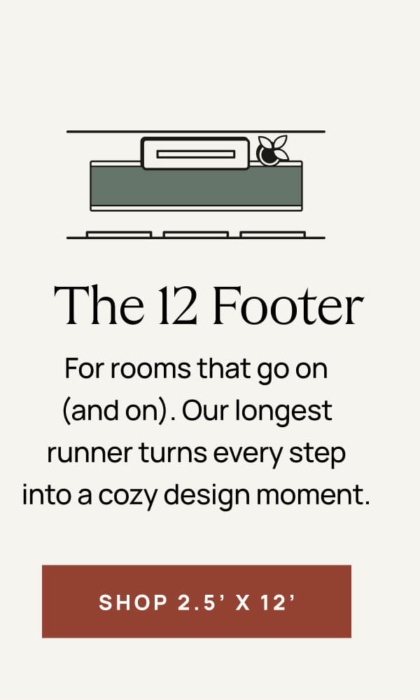 The 12 Footer | Shop 2.5 x 12