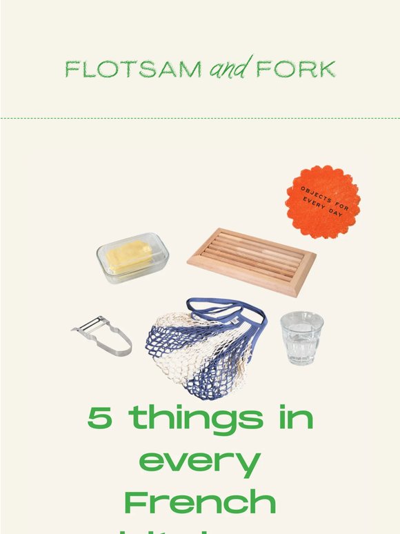 5 things in every French kitchen