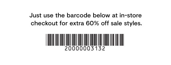 60% off sale styles