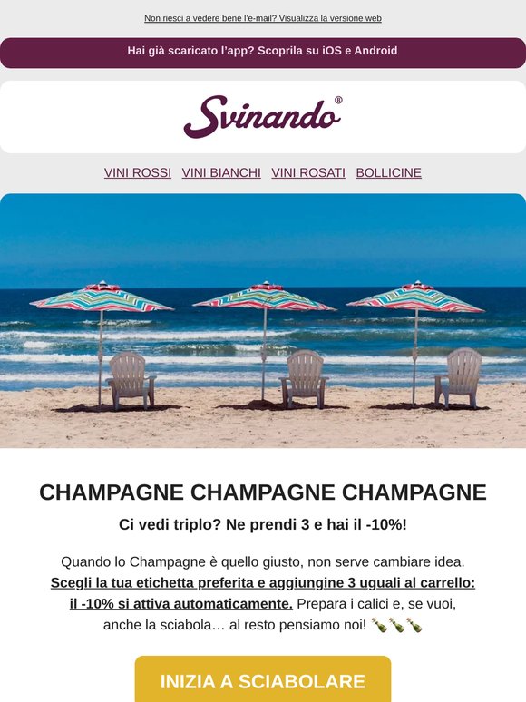 -10% su tutti gli champagne! 🍾