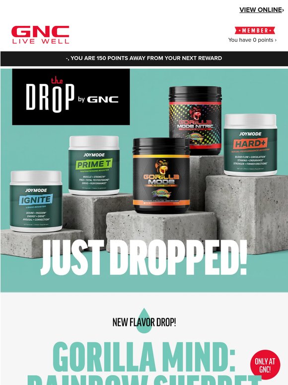 New Flavor. New Brand. Just Dropped.
