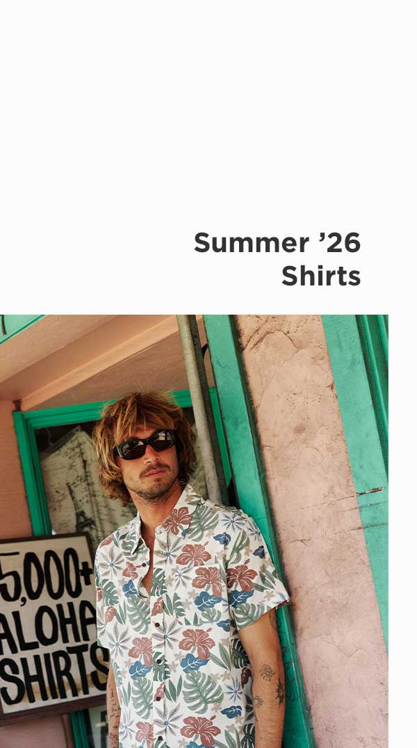 Male model in Oasis Shirt