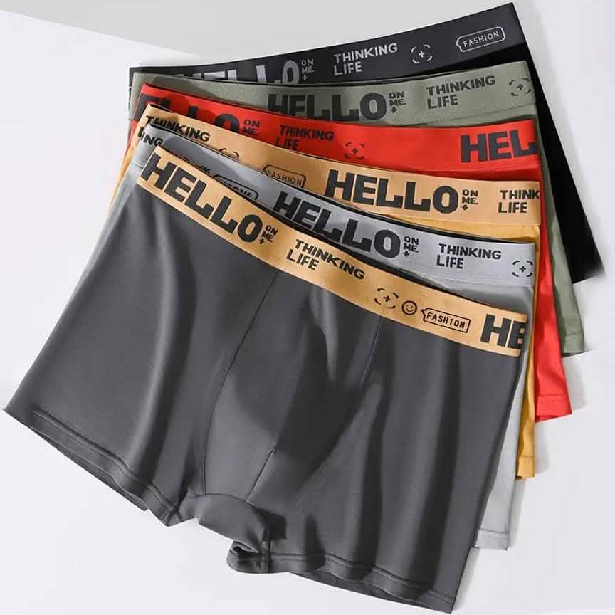 Image of 5-Pack: Plus Size Men's Boxer Briefs