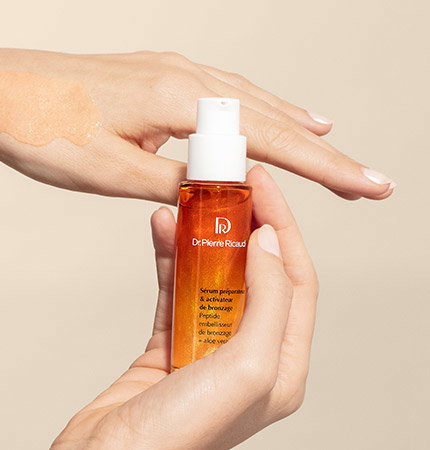 Sérum préparateur et activateur de bronzage