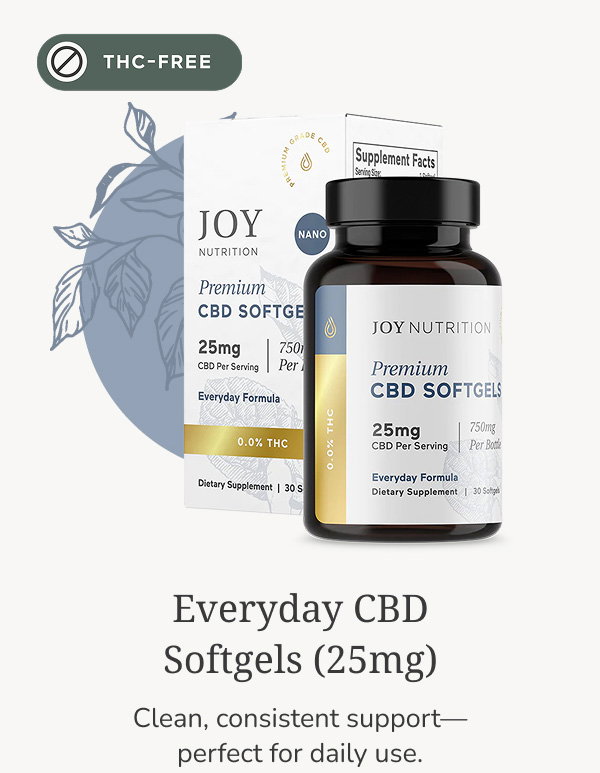 Everyday CBD Softgels (25mg)