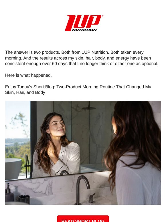 Two-Product Morning Routine That Changed My Skin, Hair, and Body