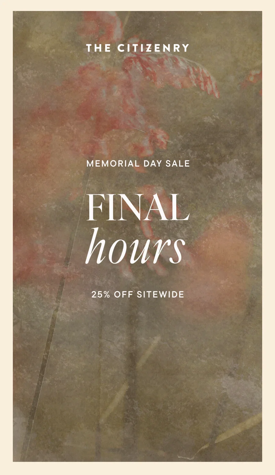 Memorial Day Sale